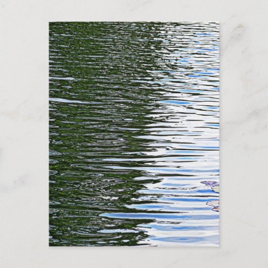 Carte Postale Eau de ruissellement (Devant)