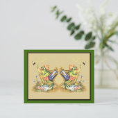 Carte Postale Eau de vol (Debout devant)