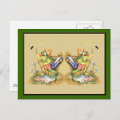 Carte Postale Eau de vol (Devant / Derrière)