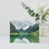 Carte Postale Eau | Lac Alpes suisses (Debout devant)