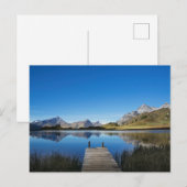 Carte Postale Eau | Lai da Vons Suisse (Devant / Derrière)