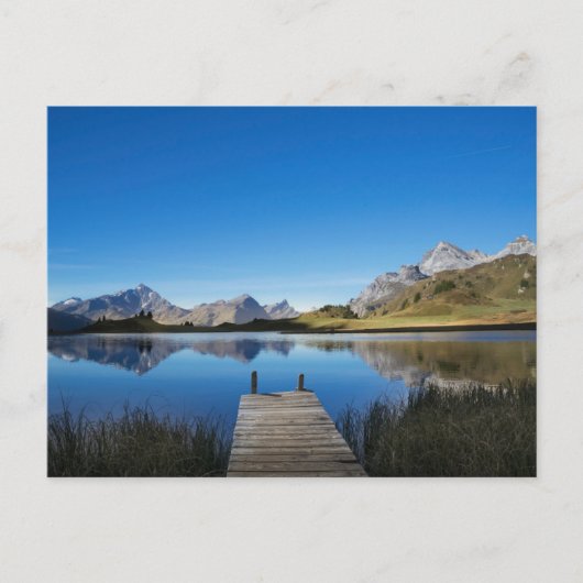 Carte Postale Eau | Lai da Vons Suisse (Devant)