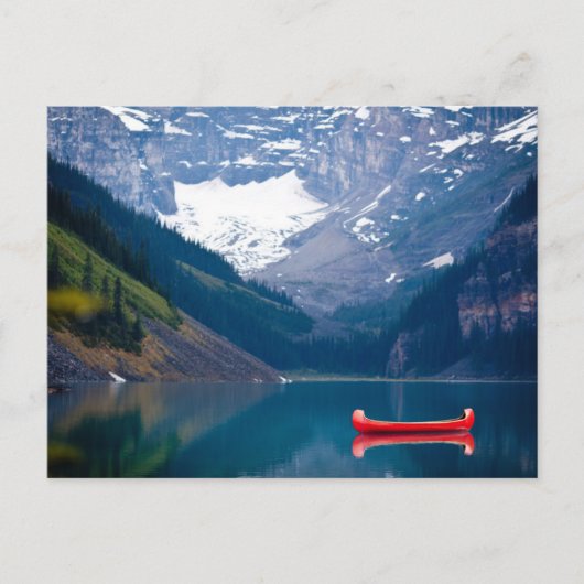 Carte Postale Eau | Lake Louise Montagnes Rocheuses canadiennes (Devant)