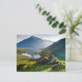Carte Postale Eau | Pen yr Ole Wen Lake Idwal Snowdonia Park (Debout devant)