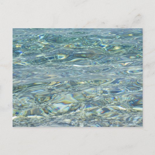 Carte Postale Eau propre (Devant)