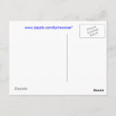 Carte postale Eau propre (Dos)