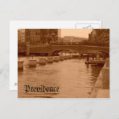 Carte Postale Eau sous le pont (Devant / Derrière)