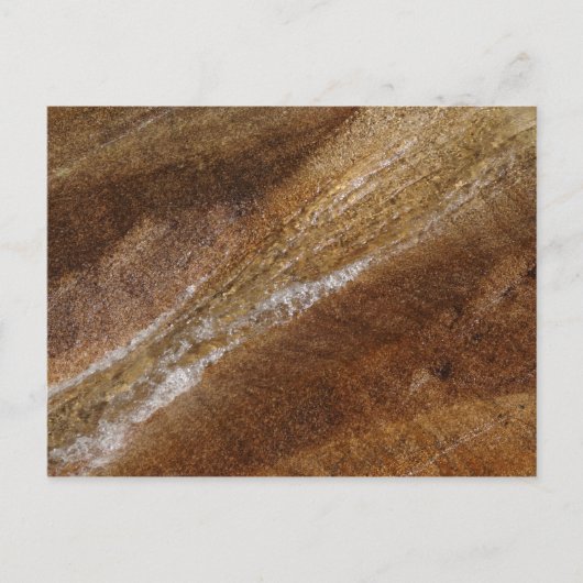 Carte Postale Eau sur Granite à Franconia Notch Flume (Devant)