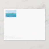 carte postale/EAU TURQUOISE DE GRAND CAYMAN EST CA (Dos)