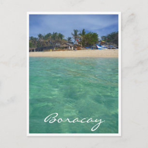 Carte Postale eaux claires boracay