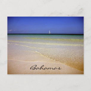 Carte Postale eaux claires de bahamas