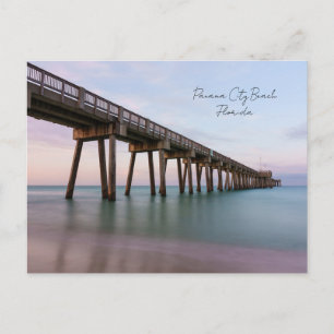 Carte Postale Eaux cristallines au quai de Panama City Beach - C