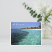 Carte Postale eaux cristallines de bahamas (Debout devant)