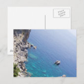 Carte Postale Eaux de Corfou (Devant / Derrière)