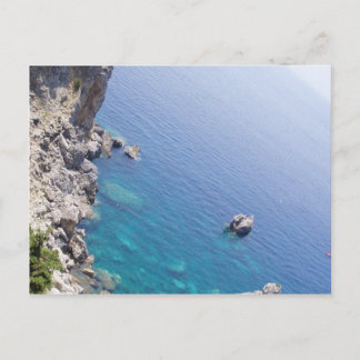 Carte Postale Eaux de Corfou