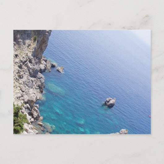 Carte Postale Eaux de Corfou (Devant)