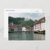 Carte Postale eaux de la lucerne (Devant / Derrière)