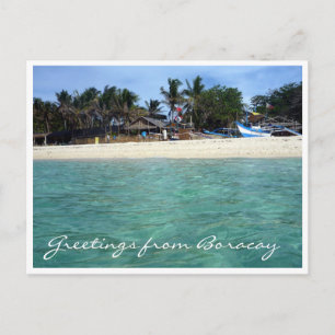 Carte Postale eaux de la plage de puka