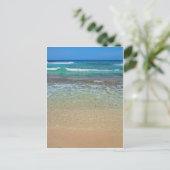 Carte Postale Eaux de plage calmes (Debout devant)