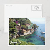 Carte Postale eaux de portofino (Devant / Derrière)