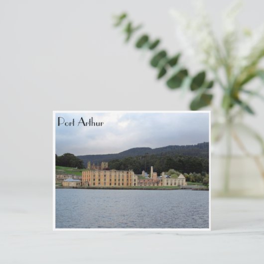 Carte Postale eaux du port d'arthur (Debout devant)