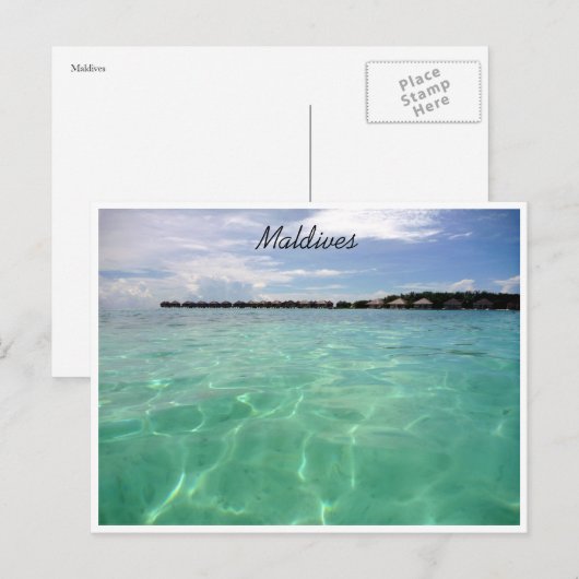 Carte Postale eaux limpides (Devant / Derrière)