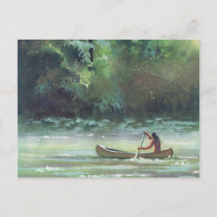 Carte Postale EAUX PARQUÉES par SHARON SHARPE