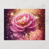 Carte Postale Éblouissant rose Étincelle (Devant)