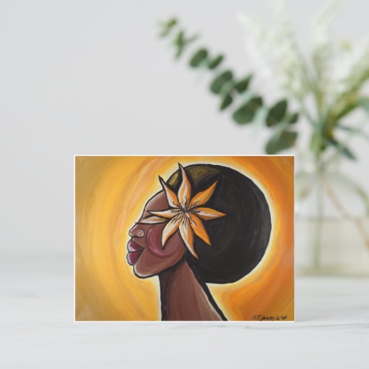 Carte postale Ebony (Debout devant)