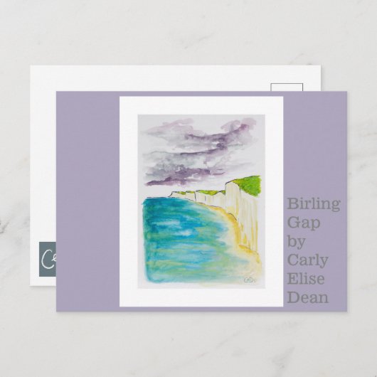 Carte Postale Écart d'oiseaux (Devant / Derrière)