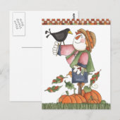 Carte Postale Écarteur et crocodile (Devant / Derrière)