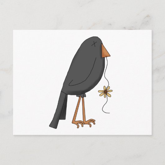 Carte Postale Écarts d'automne ・ Croissant (Devant)