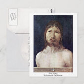 Carte Postale ecce homo D'Antonello Da Messina (Devant / Derrière)