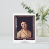 Carte Postale Ecce Homo par Antonello da Messine (Debout devant)