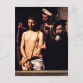 Carte Postale Ecce homo par Caravaggio (1605) (Devant)