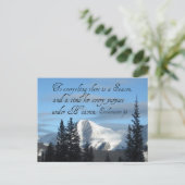 Carte Postale Ecclesiaste 3:1 (Debout devant)