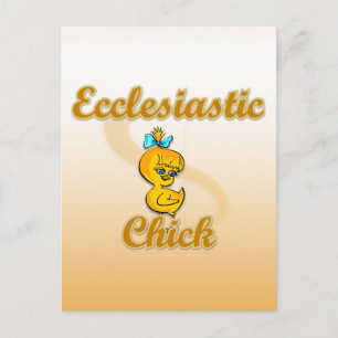 Carte Postale Ecclesiastic Chick