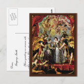 Carte Postale Échange De Princesses Par Rubens Peter Paul (Devant / Derrière)