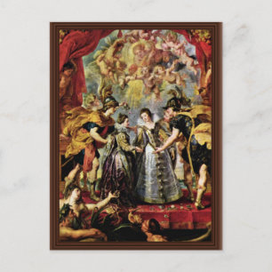 Carte Postale Échange De Princesses Par Rubens Peter Paul