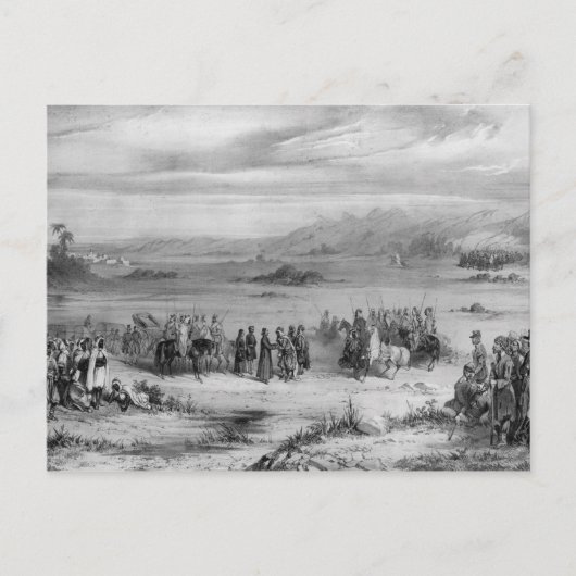 Carte Postale Échange de prisonniers par l'évêque d'Alger (Devant)