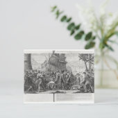 Carte Postale Échanges entre Indiens mexicains et Français (Debout devant)