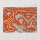 Carte Postale Échantillon d'agate (Devant)