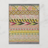 Carte Postale Échantillon de broderie (Devant)