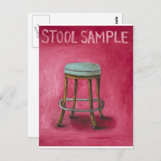 Carte Postale Échantillon de l'outil (Devant / Derrière)