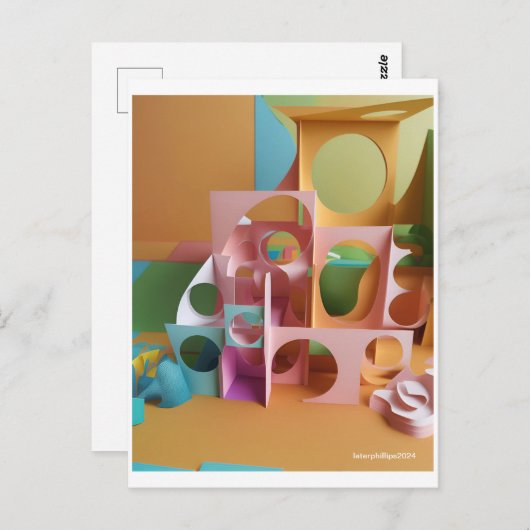 Carte Postale Échappement à cycle supérieur no 6 (Devant / Derrière)