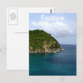 Carte Postale Échapper (Devant / Derrière)