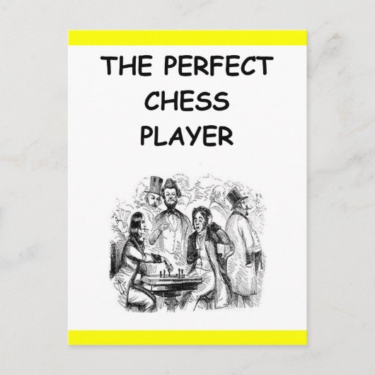 Carte Postale échecs (Devant)