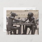 Carte Postale Échecs (Devant / Derrière)