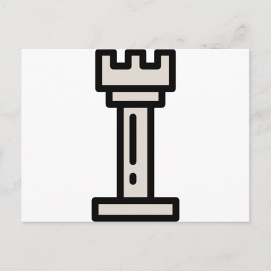 Carte Postale échecs (Devant)