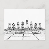 Carte Postale Échecs (Devant)